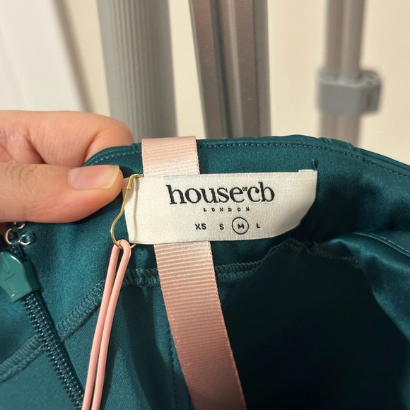 House of CB Emerald Strapless Dress - Picture 9 of 9